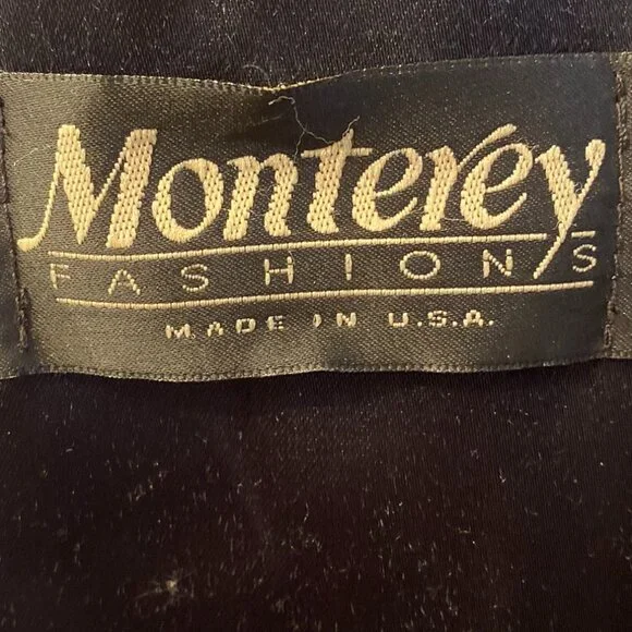 Monterey Fashion Faux Fur Super Soft Two Tone Coat Size 1X 27" PTP EUC - Picture 7 of 10